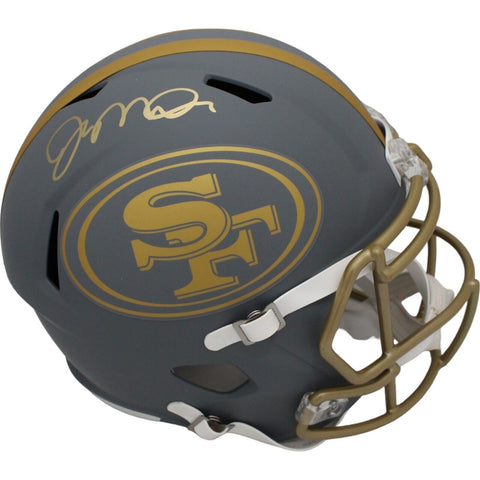 Joe Montana Autographed San Francisco 49ers F/S Slate Helmet FAN 46005