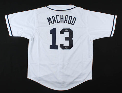 Manny Machado Signed San Diego Padres Jersey / 3xAll-Star 3 Baseman/ Beckett COA