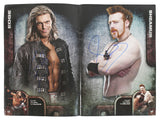 WWE Superstars (64) Cena, Edge, Sheamus, Mysterio, Signed 2010 WWE Program BAS