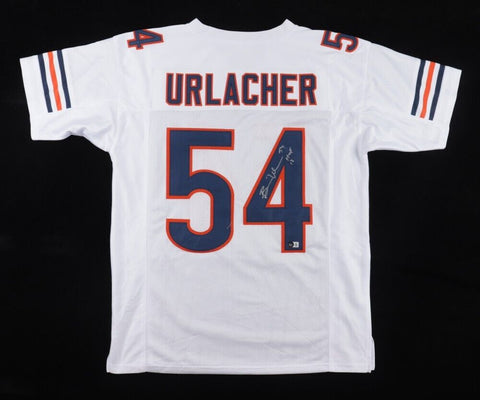 Brian Urlacher Signed Chicago Bears Jersey "HOF 18" (Beckett) 8xPro Bowl L.B.