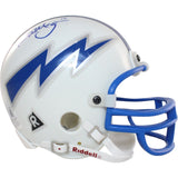 Beau Morgan Signed Air Force Falcons VSR4 Replica Mini Helmet Beckett 44197