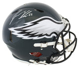 Eagles Jason Kelce Signed Full Size Speed Proline Helmet W/ Case PSA/DNA Itp