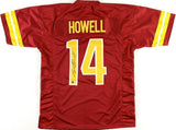 Sam Howell Signed Washington Commanders Jersey (Beckett) 2023 5th Round Pick/ QB