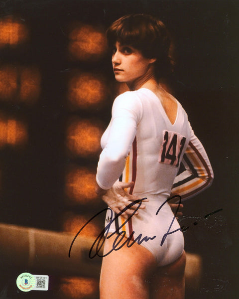 Nadia Comaneci Authentic Signed 8x10 Photo Autographed BAS #BF06191