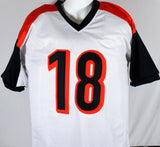 AJ Green Autographed White Pro Style Jersey-Beckett W Hologram *Silver *1