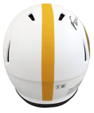 Steelers Franco Harris "HOF 90" Signed Lunar F/S Speed Proline Helmet BAS Wit