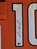 FRAMED DENVER BRONCOS BO NIX AUTOGRAPHED SIGNED JERSEY BECKETT HOLOGRAM