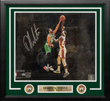 Derrick White v Butler Boston Celtics Autographed 16x20 Frame Photo JSA PSA Pass