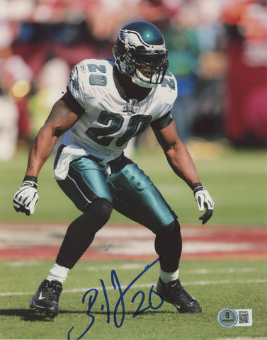 Eagles Brian Dawkins Authentic Signed 8x10 Photo Autographed BAS #BR54900
