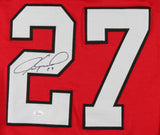 Jeremy Roenick Signed Chicago Blackhawks Red Jersey (JSA COA) 513 NHL Goals