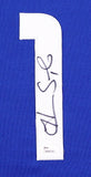 Hope Solo Signed Team USA Women's Soccer Blue Jersey (JSA COA)