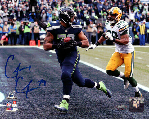 GARRY GILLIAM AUTOGRAPHED SIGNED 8X10 PHOTO SEATTLE SEAHAWKS MCS HOLO 86885