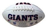 Tommy DeVito Autographed Logo Football Giants Beckett 184888