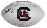 DEEBO SAMUEL Autographed "19" Gamecocks White Panel Football FANATICS