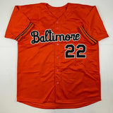 Autographed/Signed Jim Palmer Baltimore Orange Baseball Jersey Beckett BAS COA