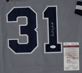 Dave Winfield Signed New York Yankees Jersey (JSA COA) 12xAll Star Outfielder