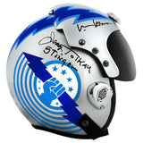 Val Kilmer, Meg Ryan, Tom Skerritt, James Tolkan Autographed Top Gun Helmet