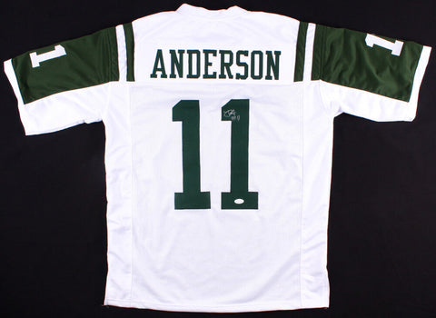 Robby Anderson Signed New York Jets Jersey (JSA COA) 2017 New York #1 Receiver