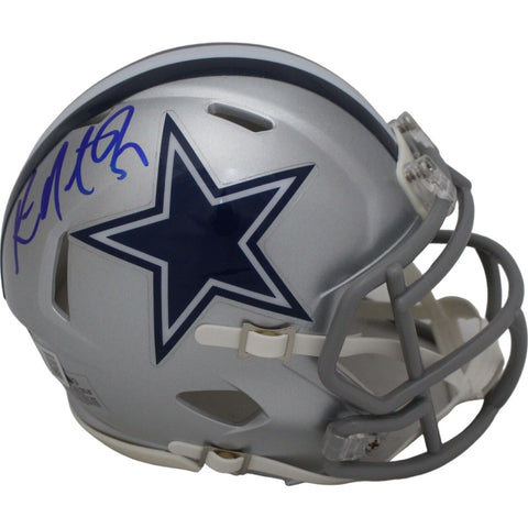 Ken Norton Jr. Autographed Dallas Cowboys Mini Helmet Beckett 44933