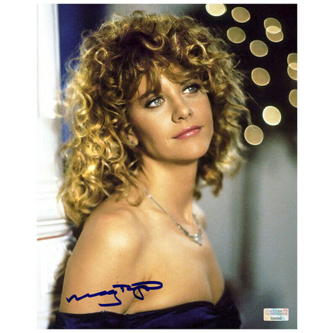 Meg Ryan Autographed 1989 When Harry Met Sally 8x10 Photo