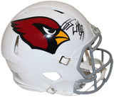 J.J. Watt Autographed Arizona Cardinals FS Authentic Speed Helmet JSA 36073