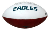 Randall Cunningham Signed Philadelphia Eagles Logo Football BAS