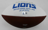 Jameson Williams Signed Detroit Lions Logo Football (Beckett) Ex-Alabama W.R.