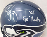 Bobby Engram Autographed Seahawks Full Size Authentic Helmet Go Hawks MCS