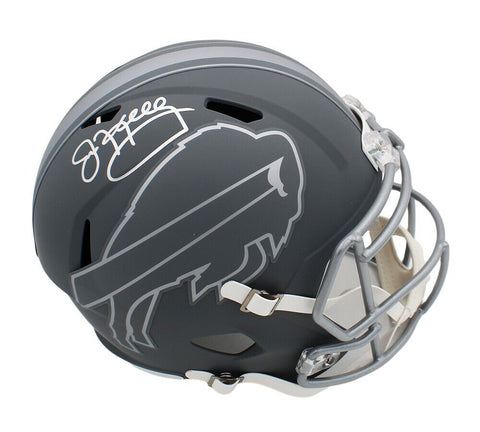 Jim Kelly Signed Buffalo Bills Speed Full Size Slate NFL Helmet