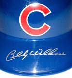 Billy Williams Signed Cubs Full-Size Replica Batting Helmet (Schwartz COA)