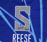 Angel Reese Signed Chicago Sky Nike Blue WNBA Basketball Jersey