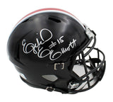 Ezekiel Elliott Signed Ohio State Buckeyes Speed Full Size Black NCAA Helmet