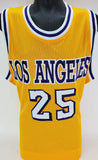 Gail Goodrich Signed Los Angeles Lakers Jersey (Beckett COA)1972 NBA Champ Guard