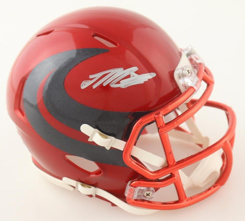 Joe Mixon Signed Houston Texans Mini-Helmet (JSA COA) 2021 Pro Bowl Running Back