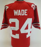 Shaun Wade Signed Ohio State Buckeyes Jersey (JSA COA) 2021 Draft Pck / Ravens