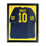 Tom Brady Signed Autographed Framed Michigan Jersey Tristar