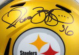 Jerome Bettis Signed Steelers F/S Flash Speed Helmet-BeckettW Hologram *Black