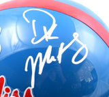 DK Metcalf/AJ Brown Autographed Ole Miss Rebels Schutt Mini Helmet-BeckettW Holo