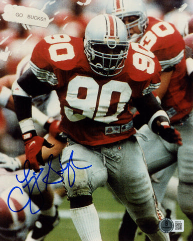 Lorenzo Styles Signed Ohio State Buckeyes 8x10 Photo Go Bucks BAS 47345