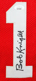 Bobby Knight Signed Red College Style Jersey The General- JSA W