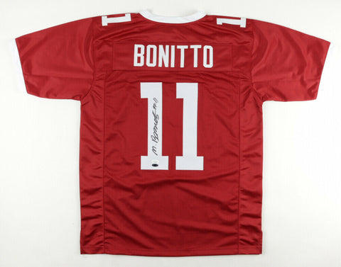 Nik Bonitto Signed Oklahoma Sooners Jersey (JSA COA) Junior Outside Linebacker