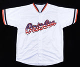 Brooks Robinson Signed Orioles Highlight Stat USA Jersey Insc HOF 1983 (JSA COA)