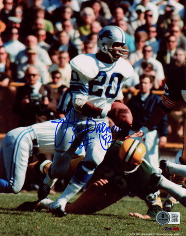 Lem Barney Signed Detroit Lions 8x10 Photo HOF Beckett 45757