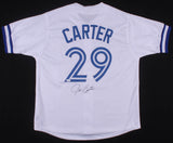 Joe Carter Signed Toronto Blue Jays Jersey (JSA COA) 1993 W.S. Winning Home Run