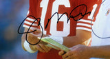 Joe Montana Signed San Francisco 49ers 16x20 Photo - Standing with Walsh