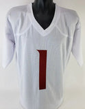 Cameron Ward Signed Washington State Cougars Jersey (JSA COA)Miami Hurricanes QB