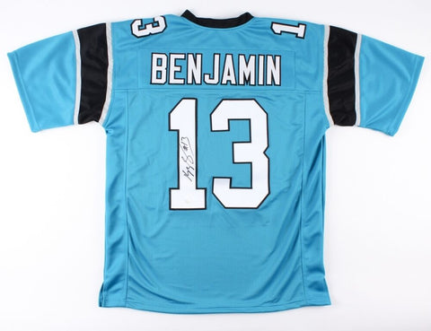 Kelvin Benjamin Signed Panthers Jersey (JSA COA) All Star Carolina Receiver /FSU