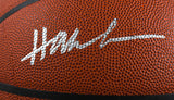 Hakeem Olajuwon Yao Ming Signed Authentic NBA Wilson Basketball - Beckett W Holo