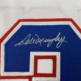 Autographed/Signed DALE MURPHY Atlanta White Baseball Jersey PSA/DNA COA Auto