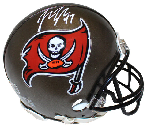 John Lynch Autographed Tampa Bay Buccaneers 97-13 Mini Helmet Beckett 35823